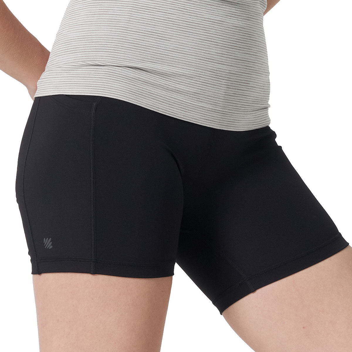 Ell/Voo Womens Kara 5 Inch Pocket Tights