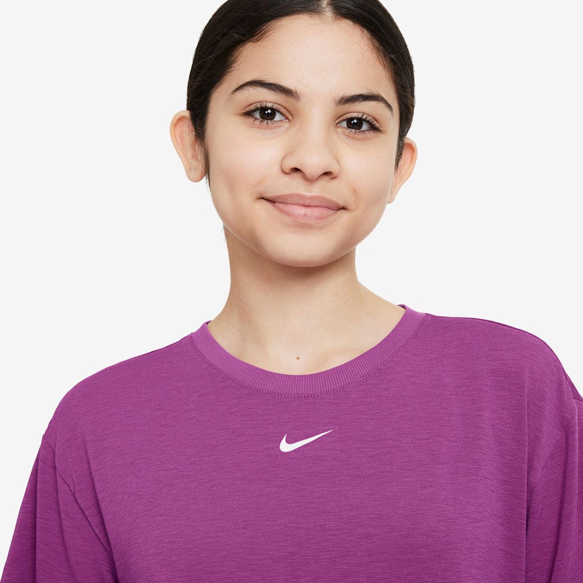 Nike Junior Girls Dri-Fit One HBR Loose Tee