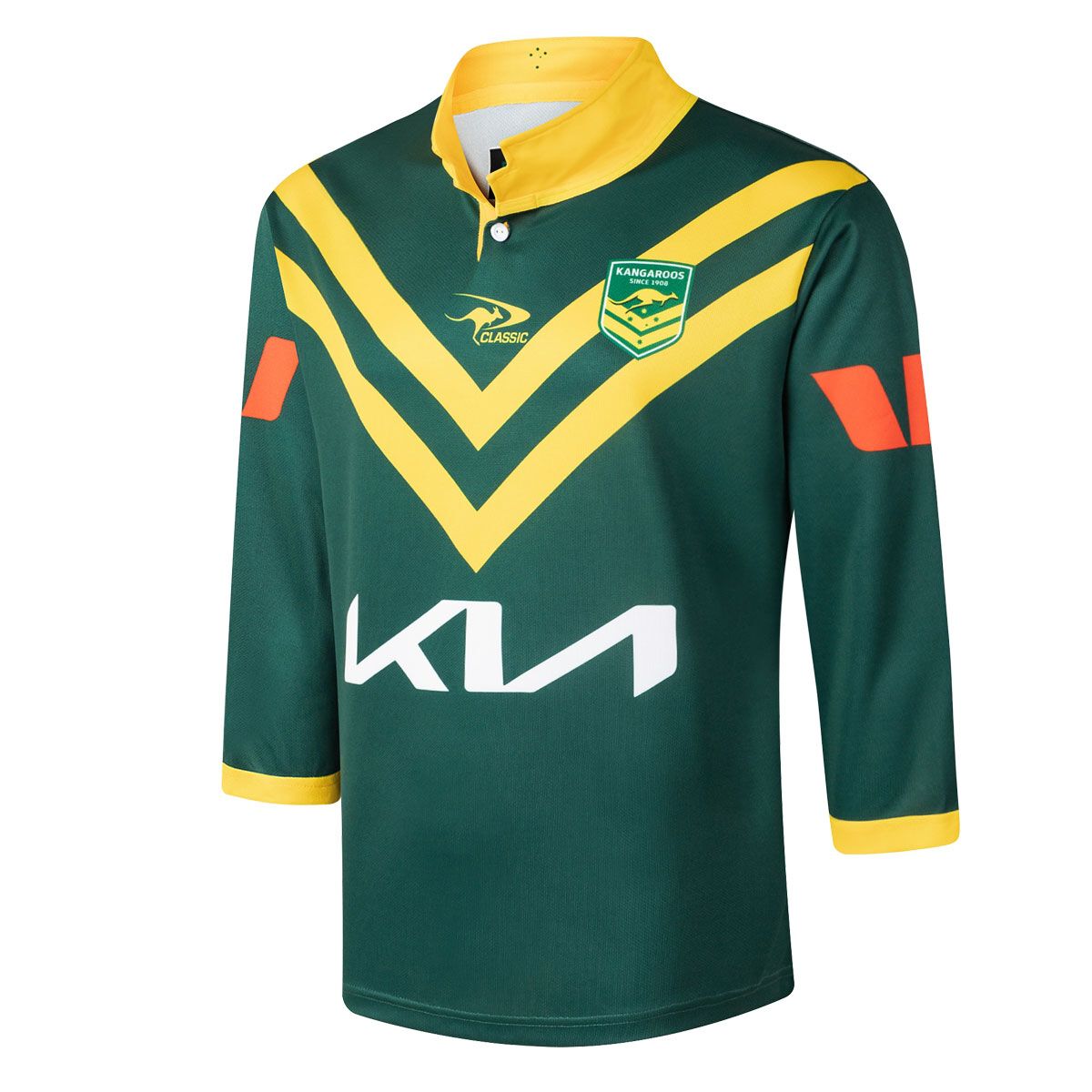 Kangaroos Mens 2025/26 Captains Run Rugby League Jersey