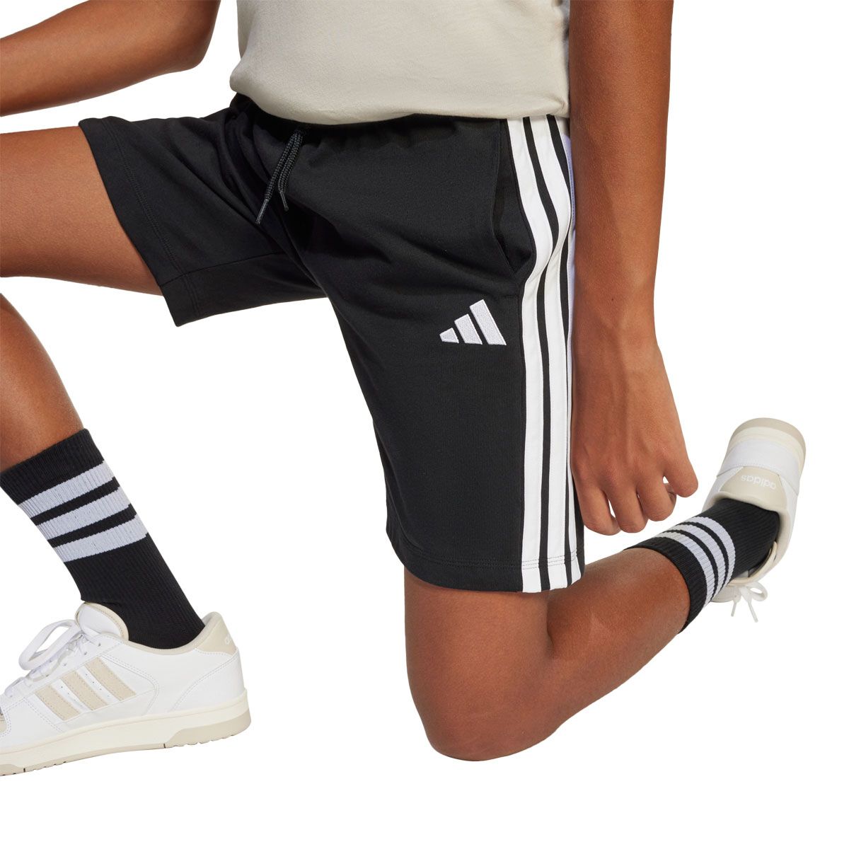 adidas Junior Essentials 3-Stripes Shorts