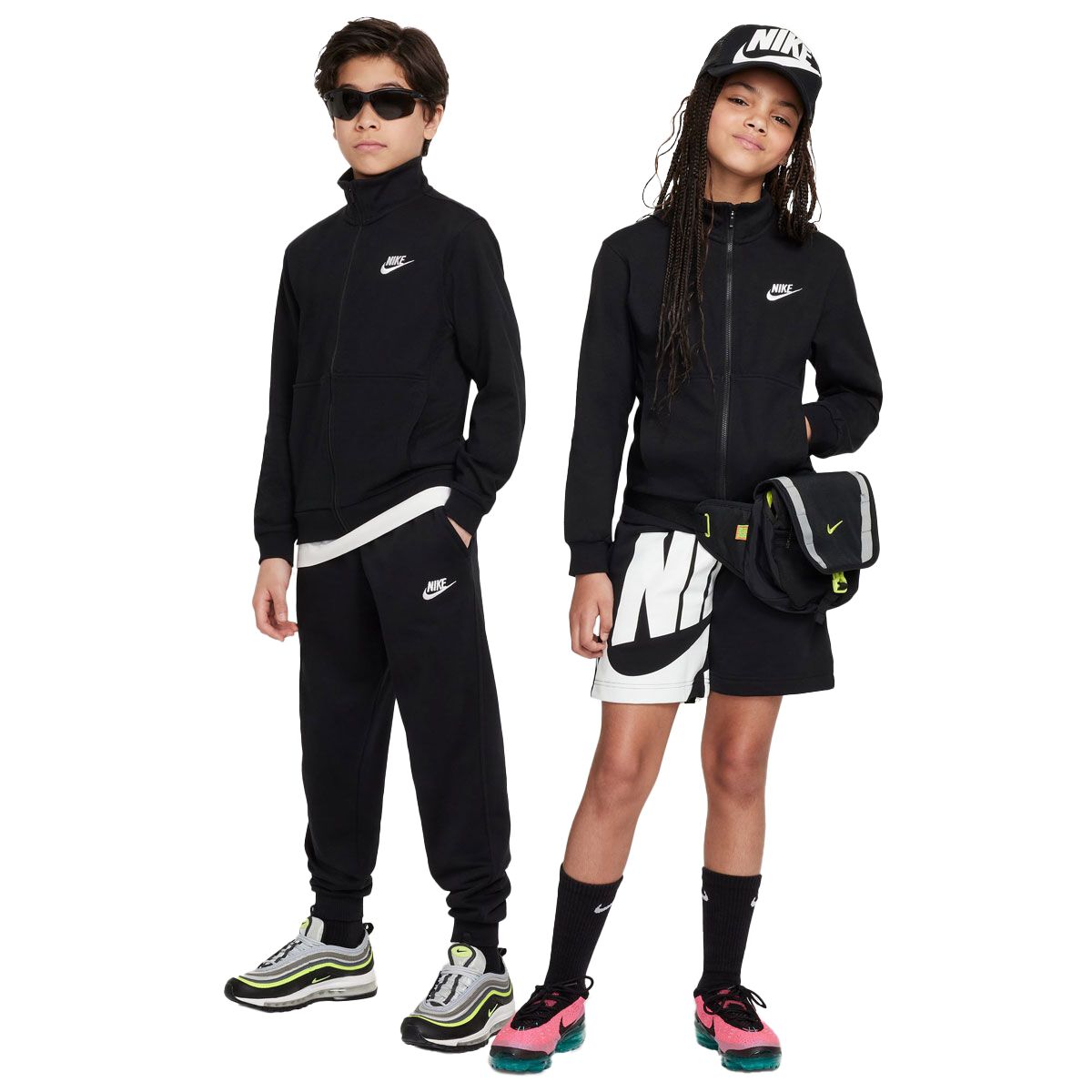 Nike Junior Sportswear LBR Club Knit Full Zip Jacket