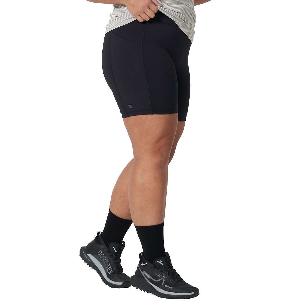 Ell/Voo Womens Kara 5 Inch Pocket Tights