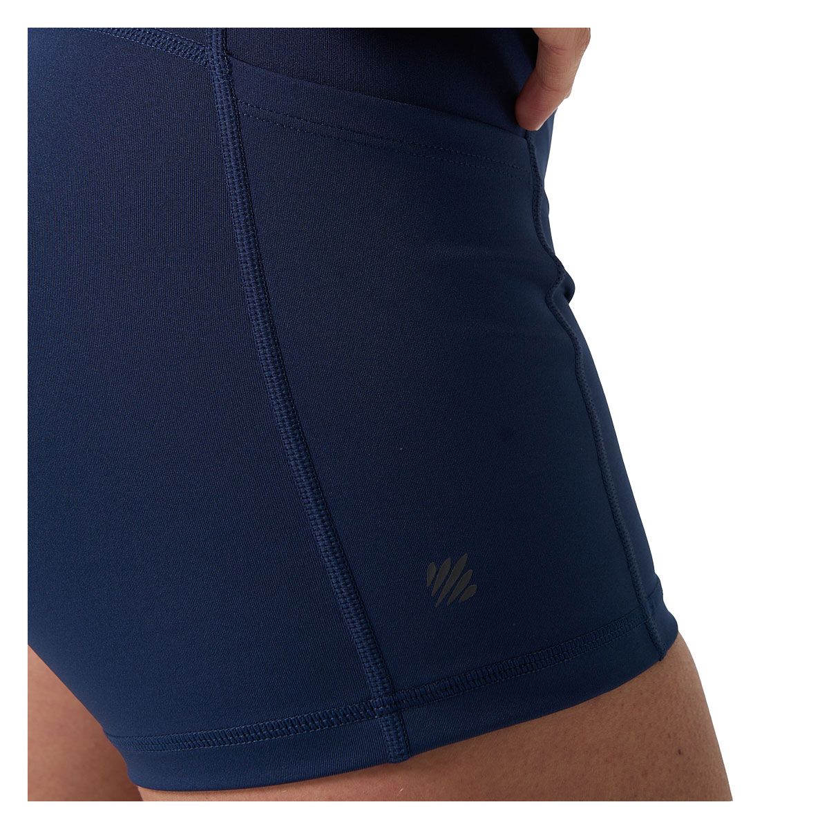 Ell/Voo Womens Essentials 3 Inch Pocket Tights