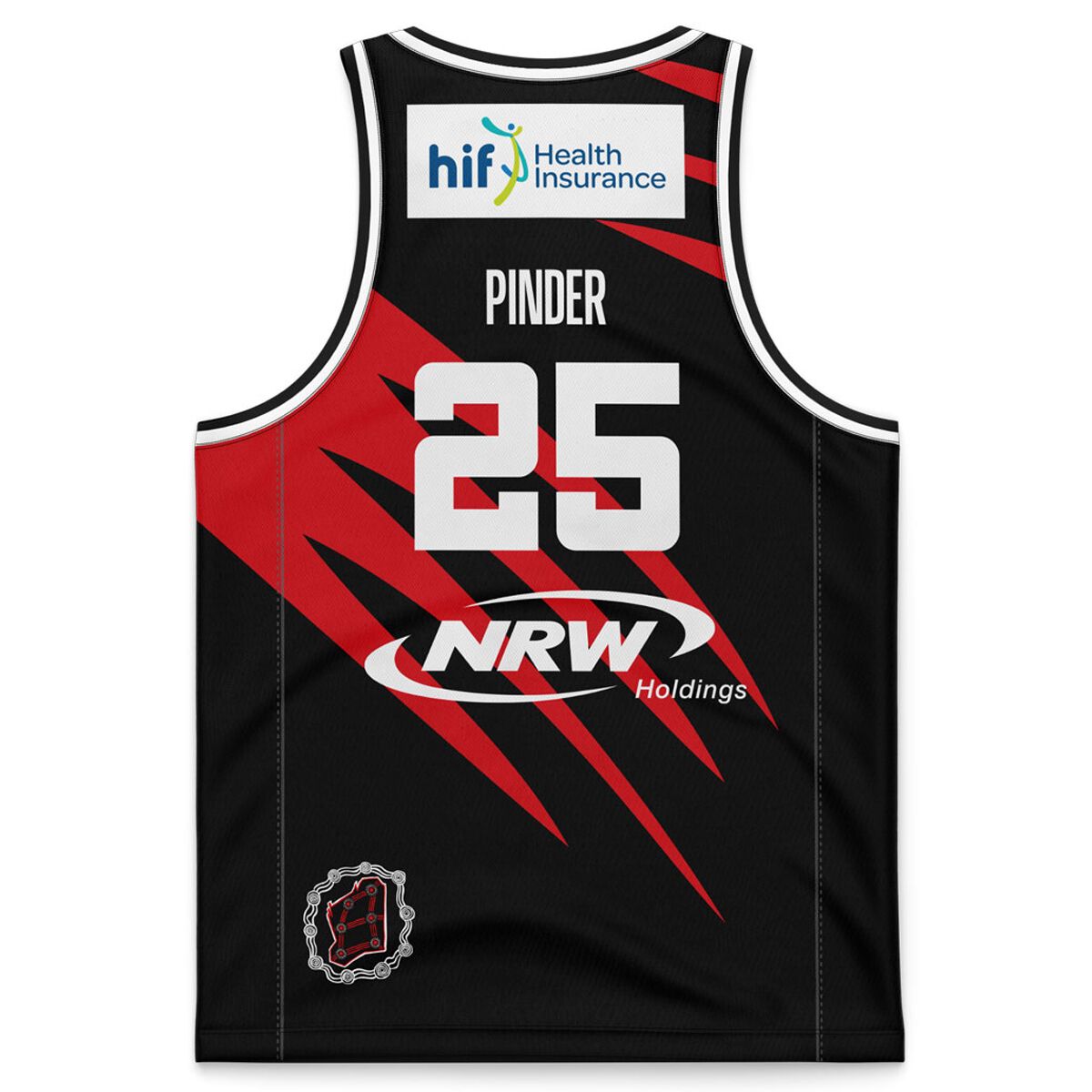 Perth Wildcats Kids Keanu Pinder 2024 Heritage Basketball Jersey