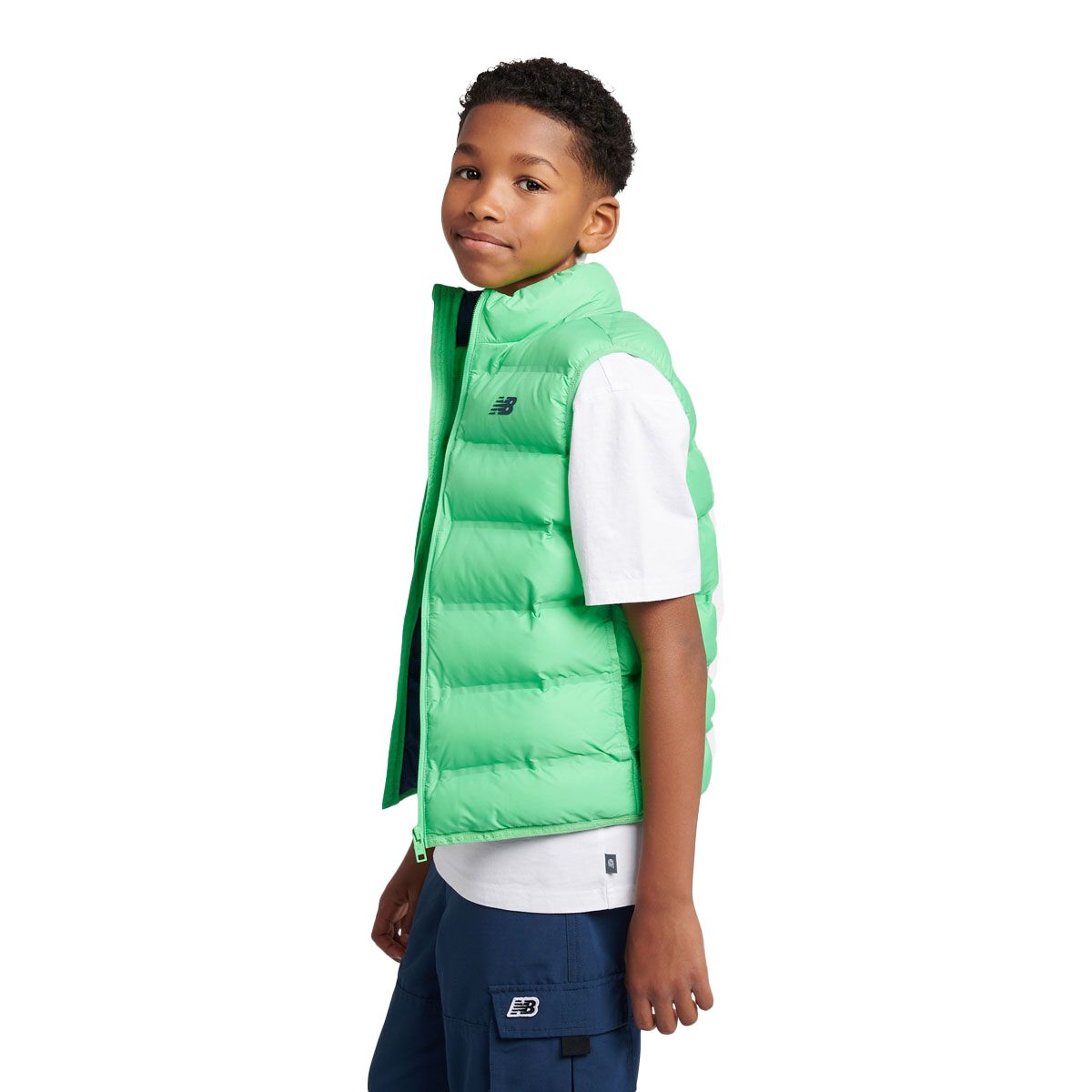New Balance Junior Bond Quilted Gilet Vest