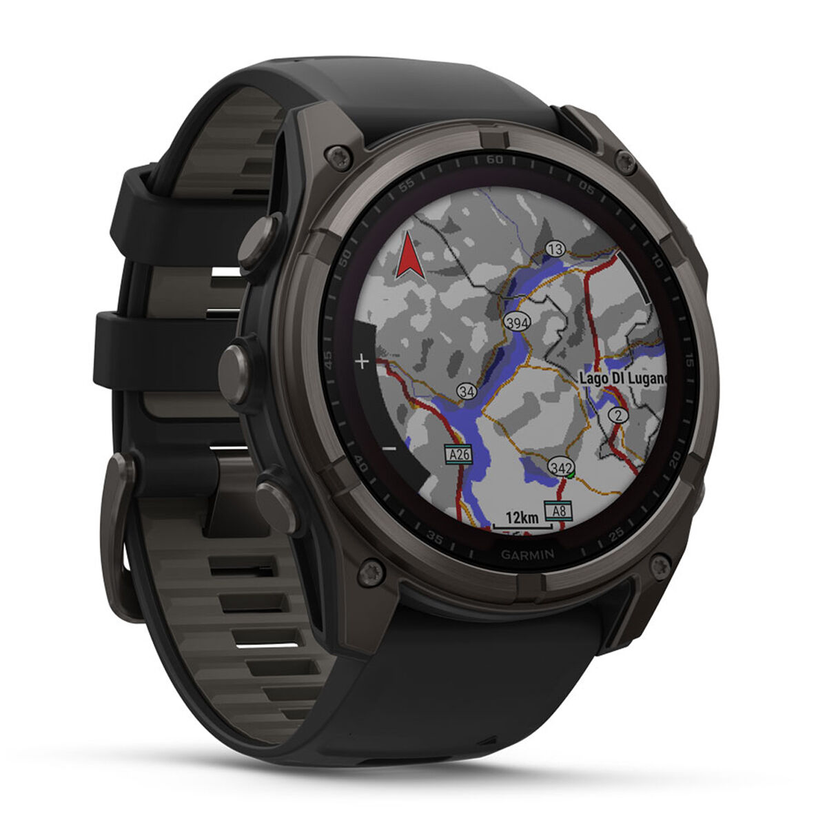 Garmin Fenix 8 51mm Sapphire Solar Watch - Black