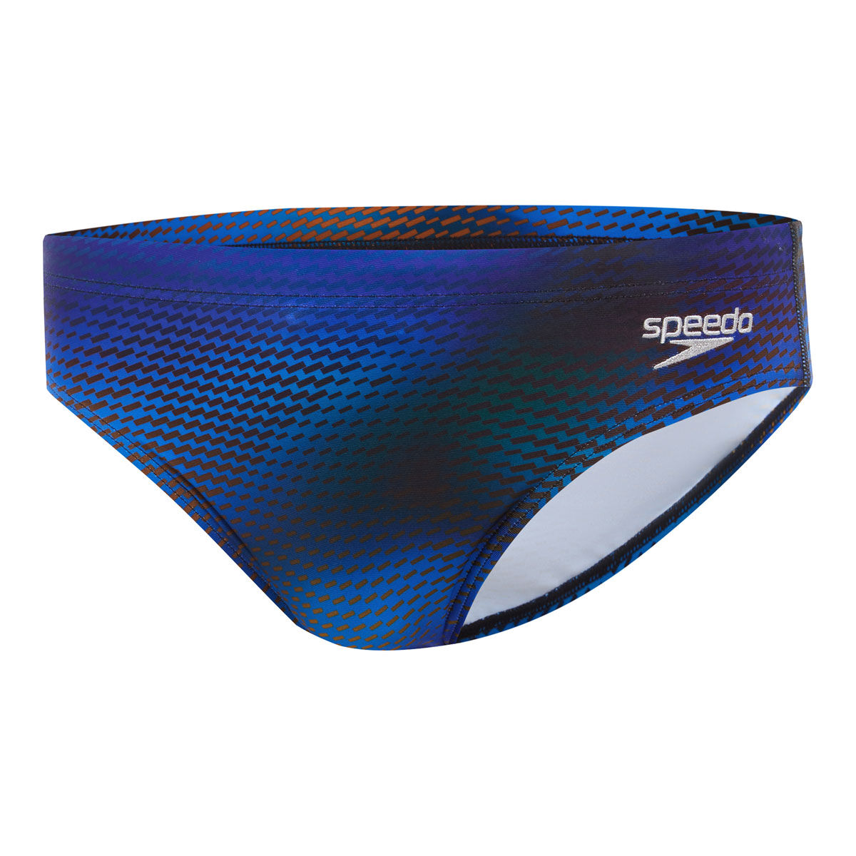 Speedo Mens Allover Printed 7cm Swim Briefs