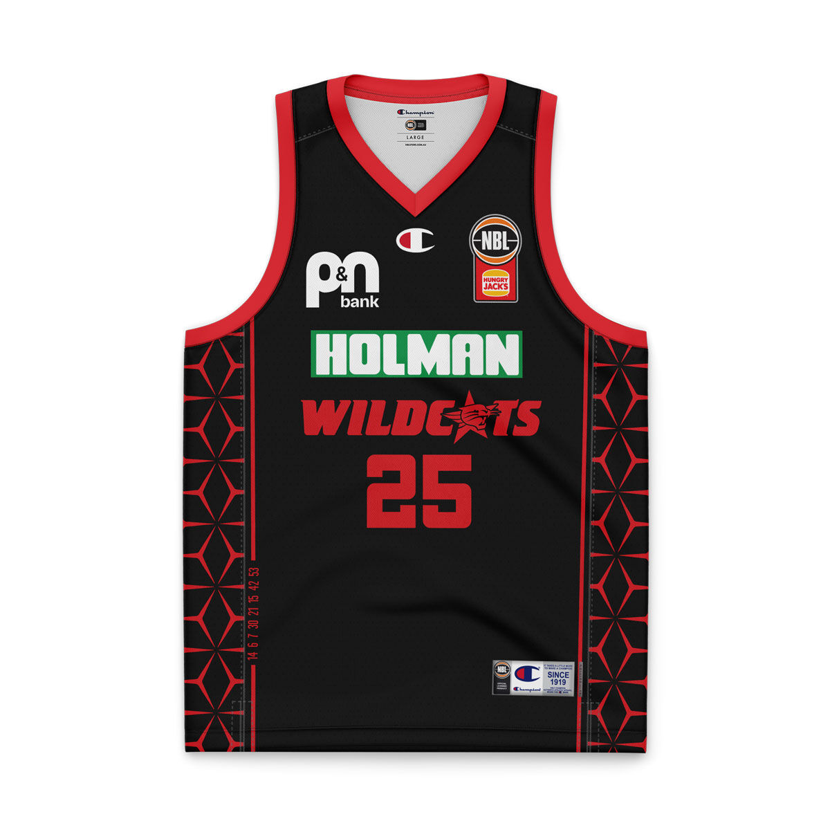 Perth Wildcats Kids Keanu Pinder Away 2024 Basketball Jersey