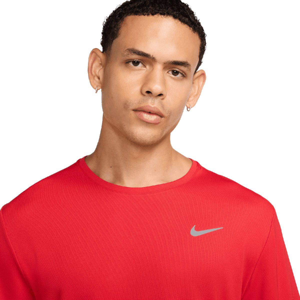 Nike Mens Miler Dri FIT UV Running Tee