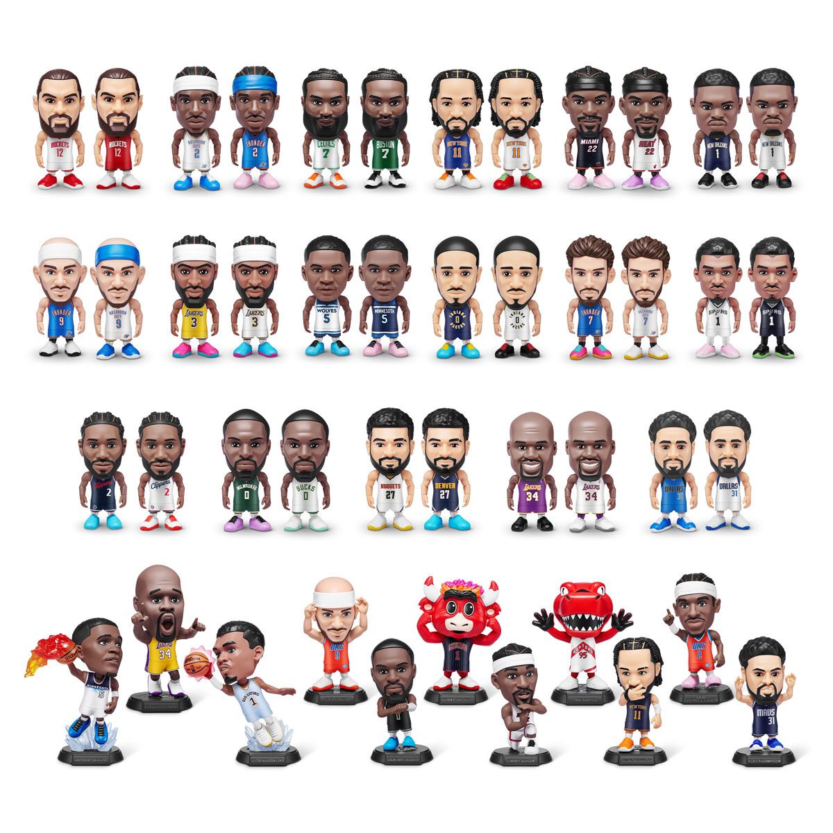 5 Surprise NBA Ballers Series 2