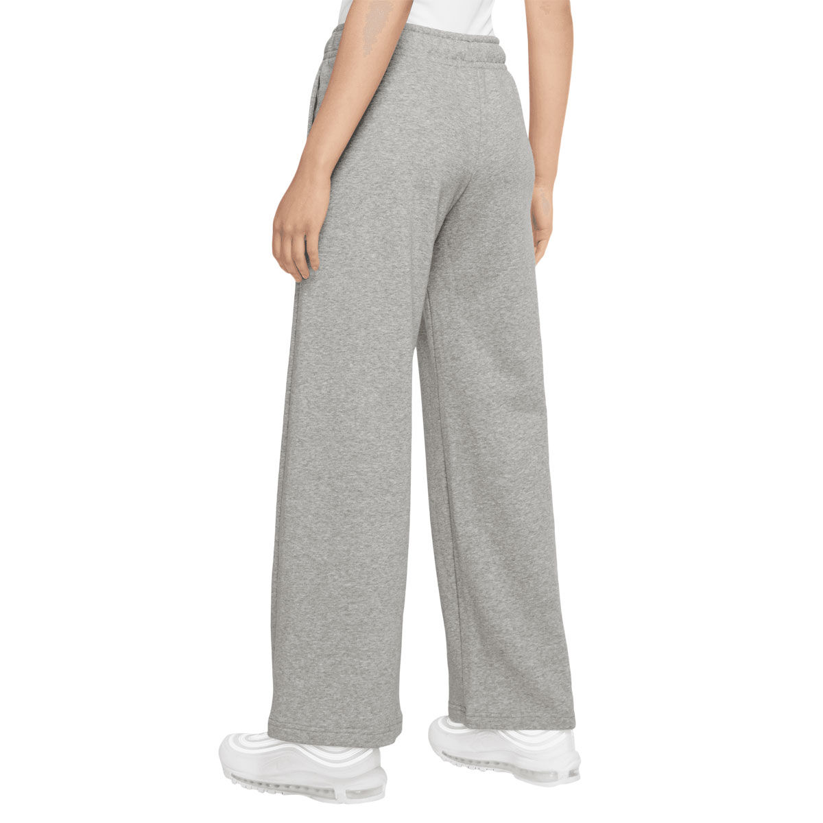 Nike Womens Sportswear Club Fleece Wide Leg Track Pants