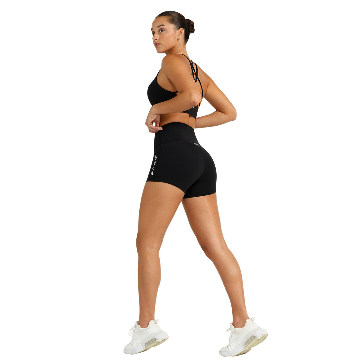 Lorna Jane Womens Lotus No Chafe 9cm Bike Shorts