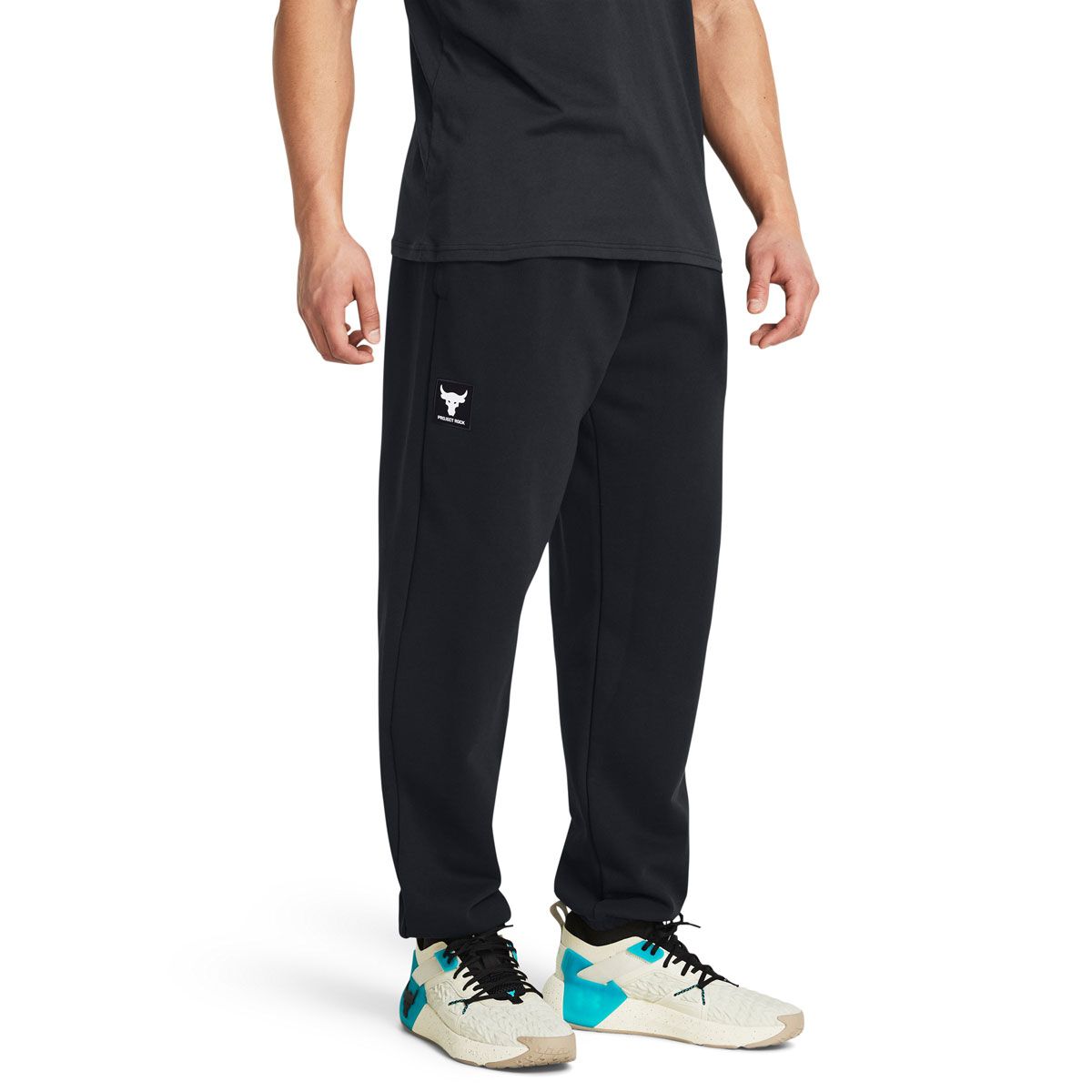 Under Armour Mens Project Rock Heavyweight Terry Jogger Track Pants