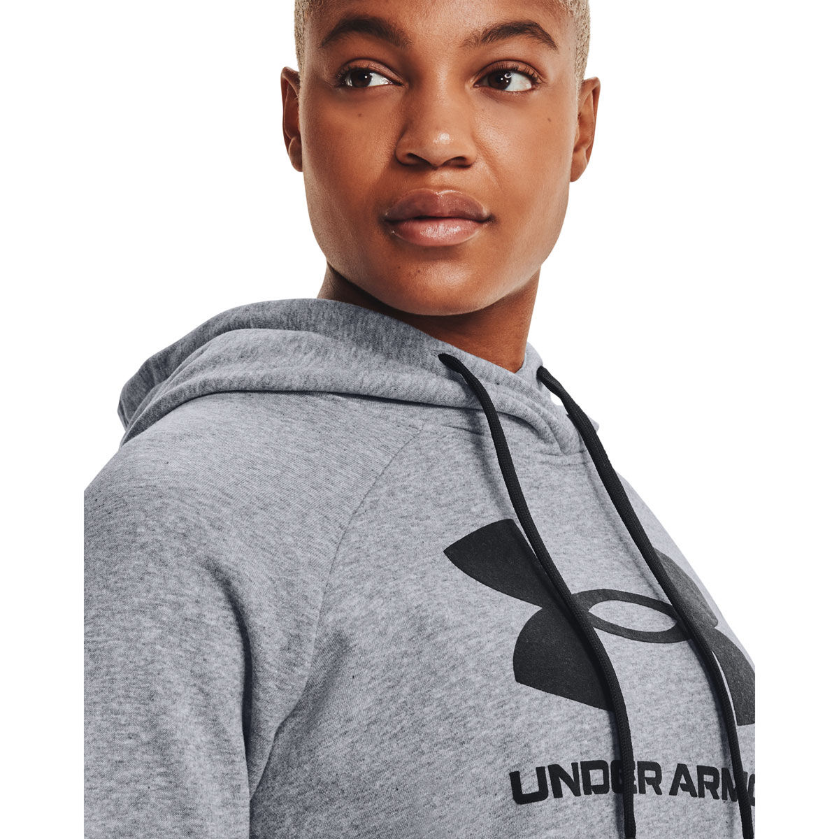 Under Armour Womens Rival Fleece Logo Pullover Hoodie