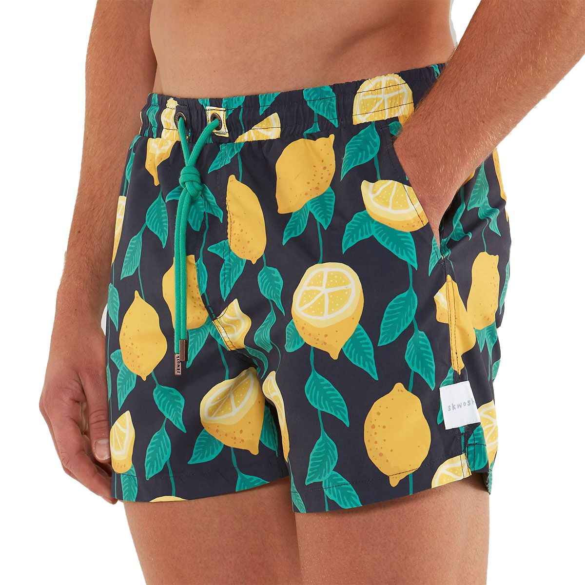 Skwosh Mens Lemon Squeezy Board Shorts