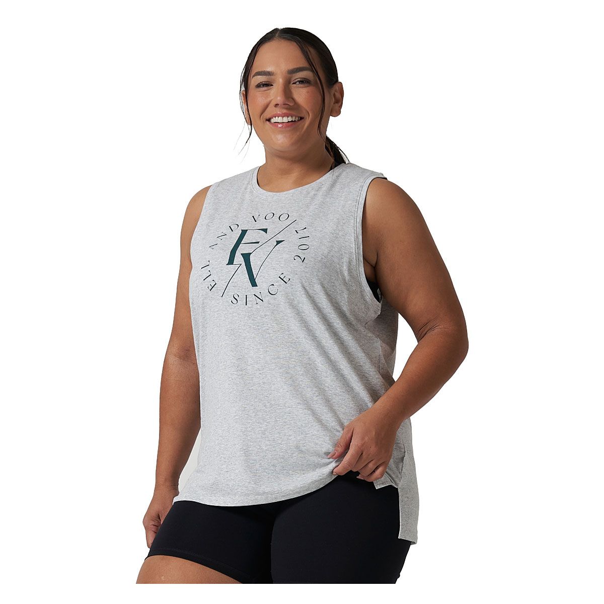 Ell/Voo Womens Taylor Muscle Tank