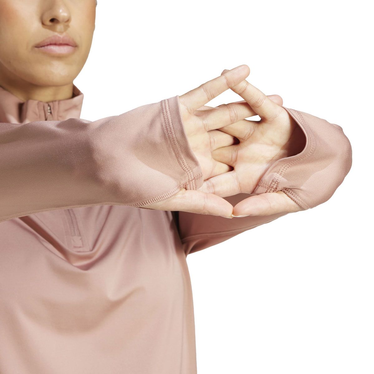 adidas Womens Own The Run Half Zip Running Top