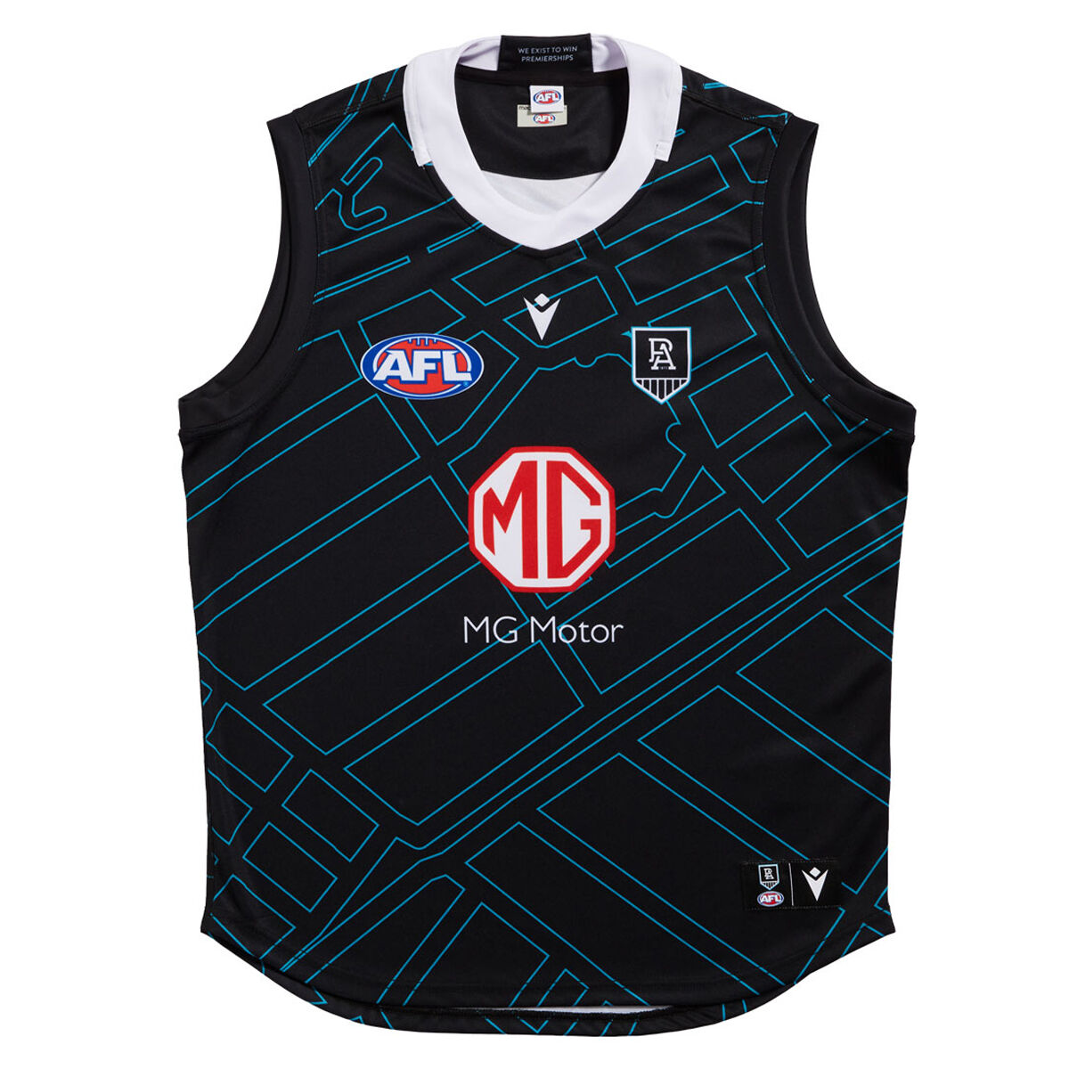 Port Adelaide 2024 Mens Warm Up Tee