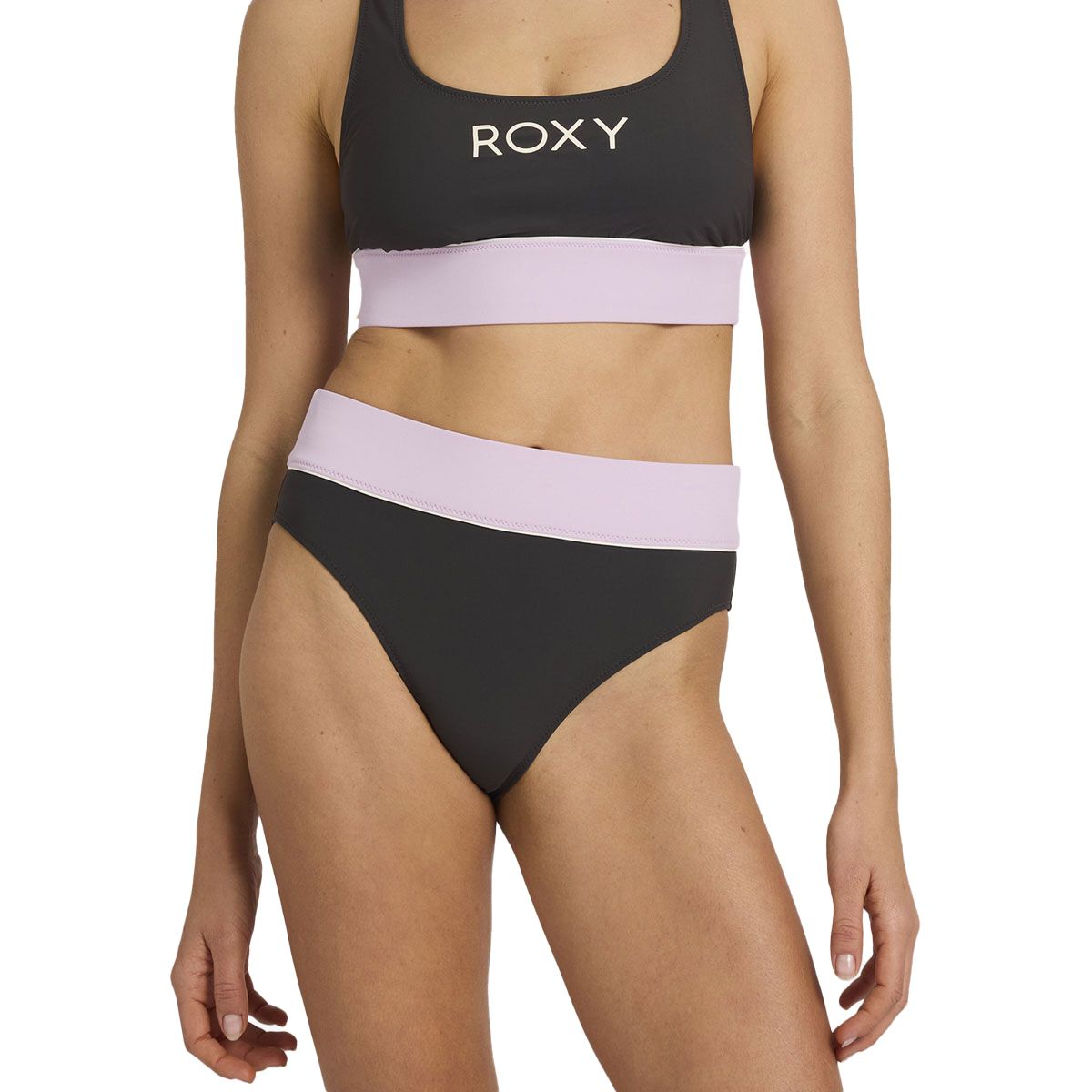 Roxy Womens Active Colour Block Bikini Bottoms