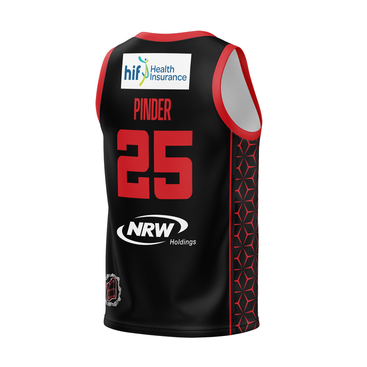Perth Wildcats Mens Keanu Pinder Away 2024 Basketball Jersey