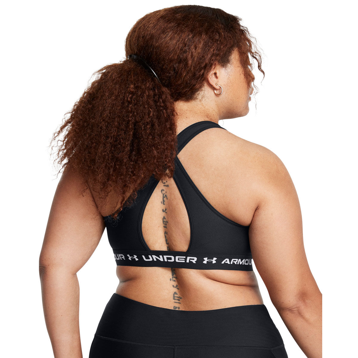 Under Armour Womens Crossback Mid Support Sports Bra