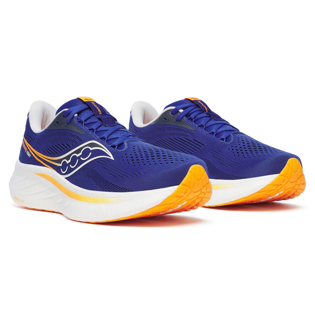 Saucony Ride 18 2E Wide Fit Mens Running Shoes