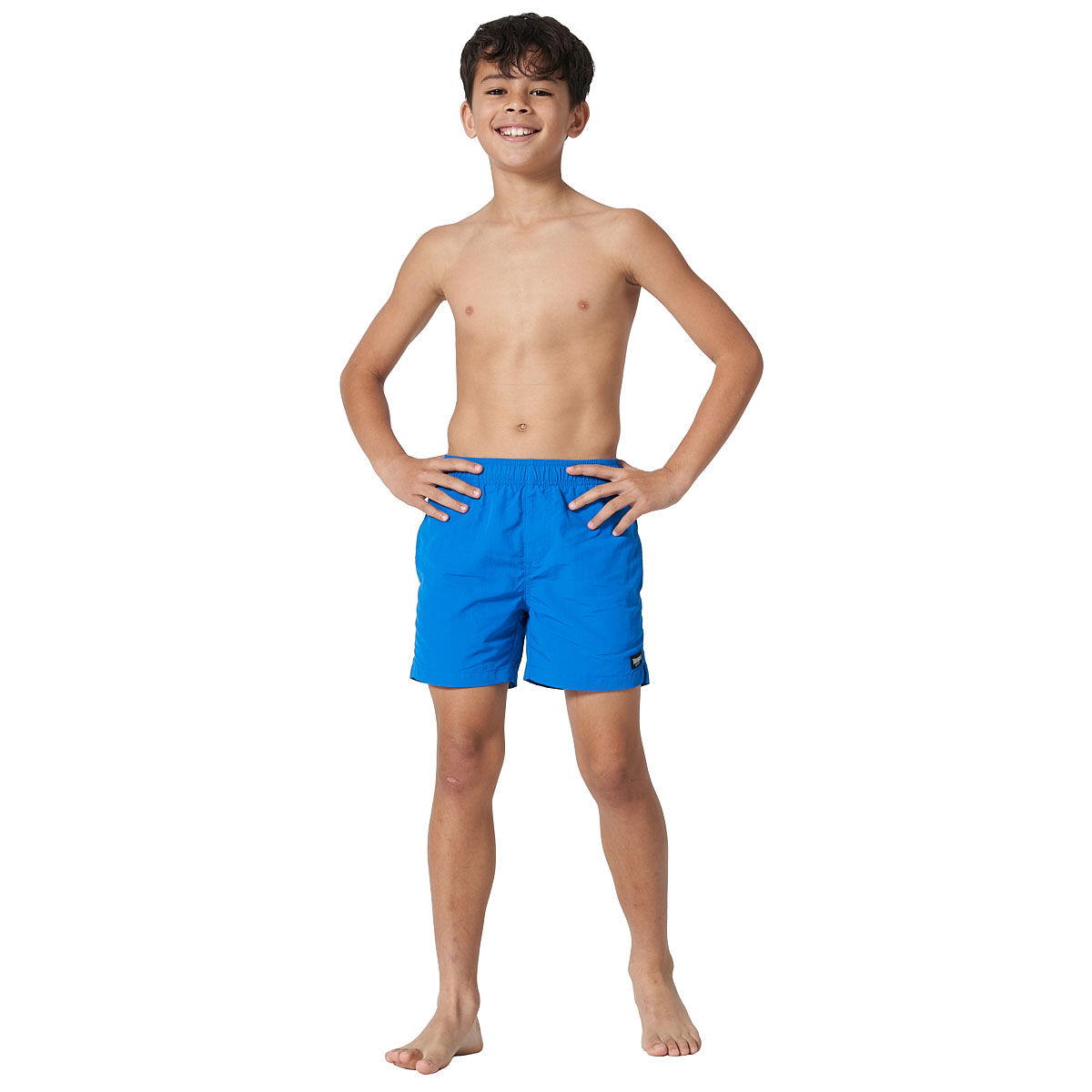 Tahwalhi Boys Solid Pool Shorts