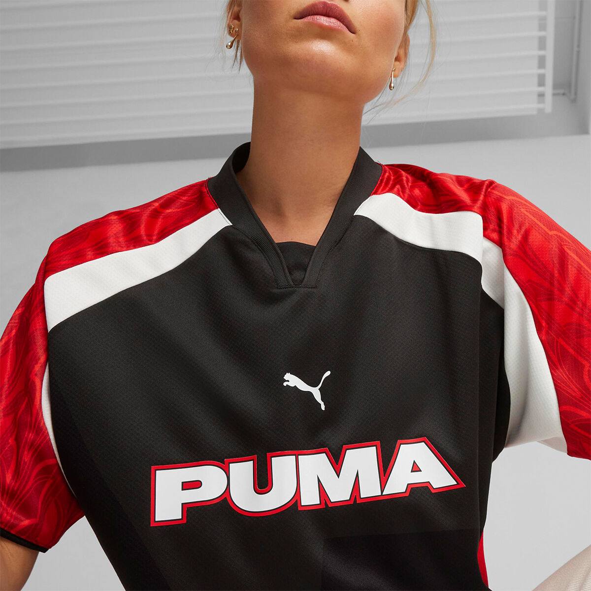 Puma All Over Print Football Jersey