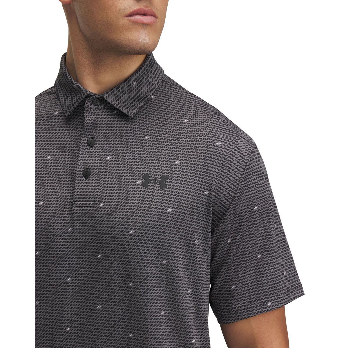 Under Armour Mens Playoff 3.0 Printed Polo Shirt