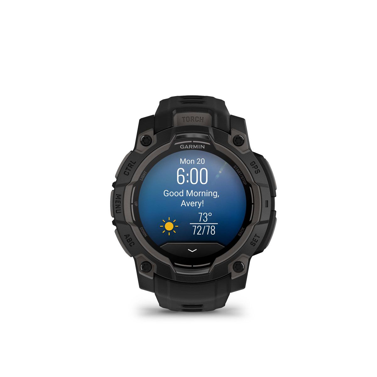 Garmin Instinct 3 45mm AMOLED Watch - Black