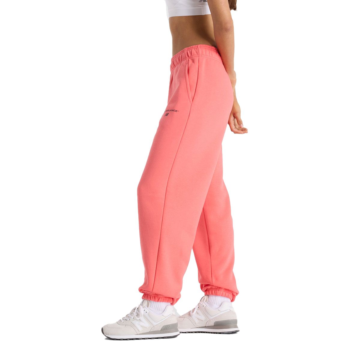 New Balance Womens Reimagined Fleece Jogger Track Pants