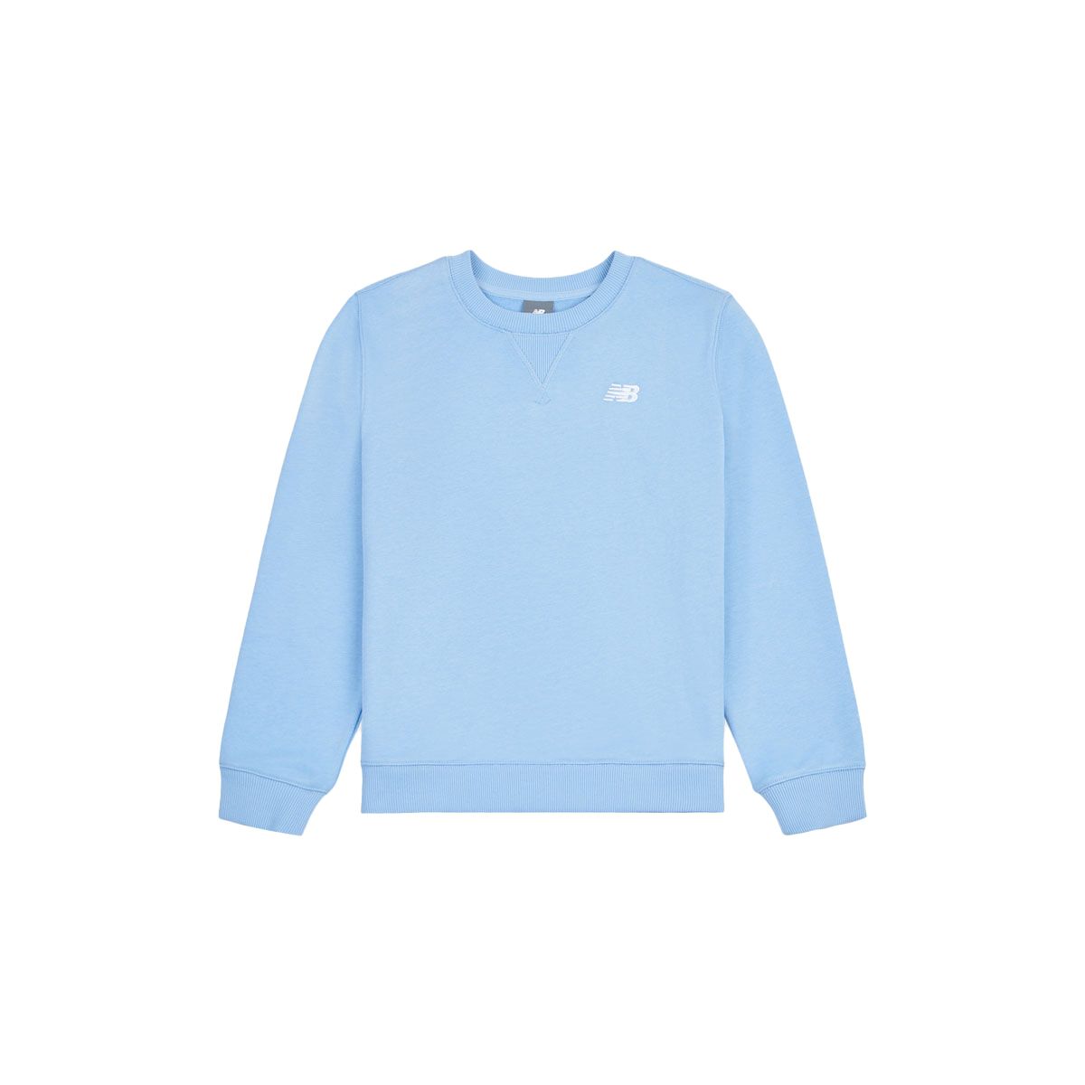 New Balance Junior French Terry Small Logo Crew Sweatshirt