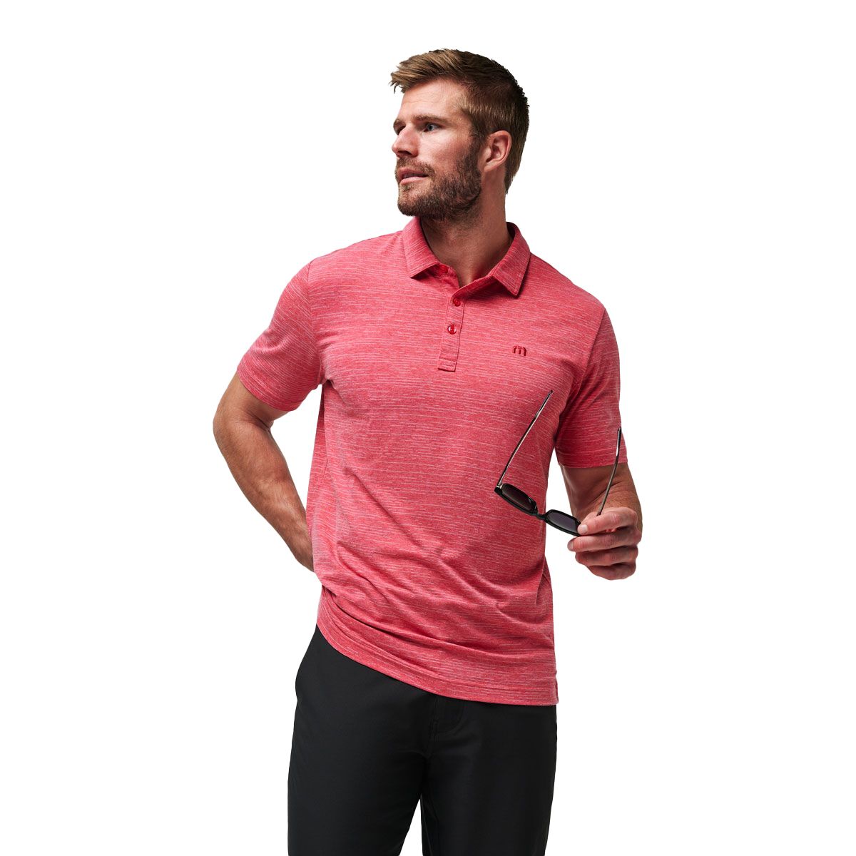 Travis Mathew Mens The Heater Golf Polo
