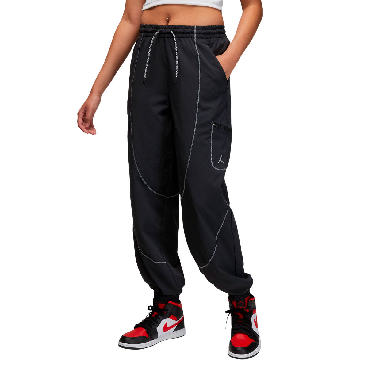 Jordan Womens Sport Tunnel Pants Black L