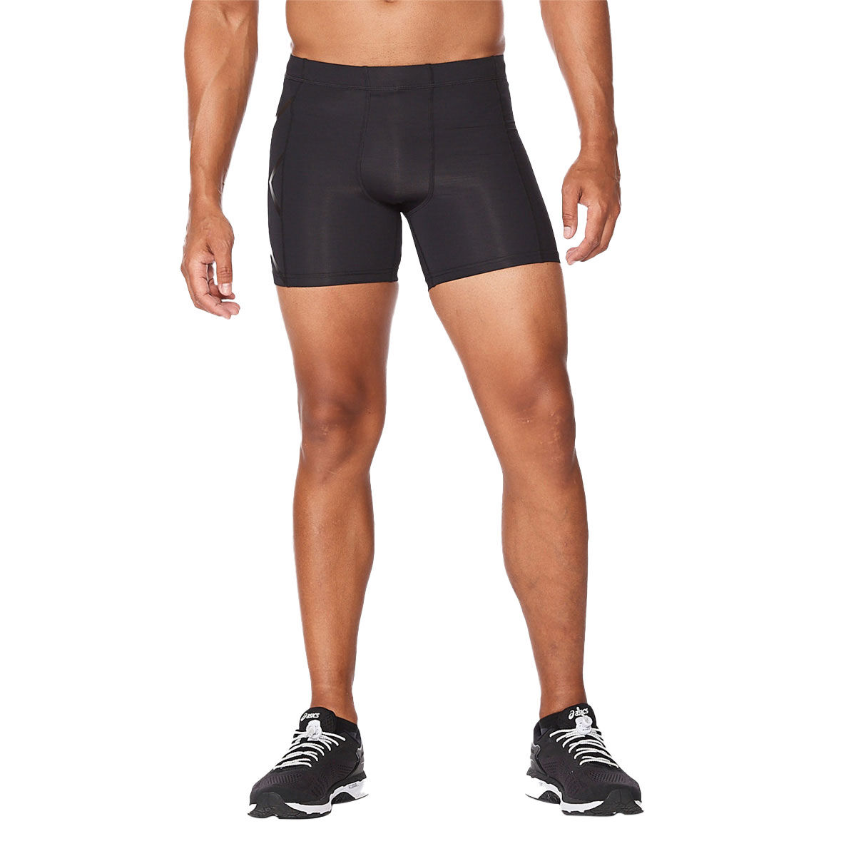 2XU Mens Core Compression 1/2 Shorts