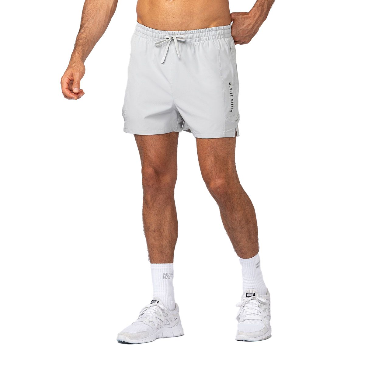 Muscle Nation Mens Streamline 3 Inch Training Shorts