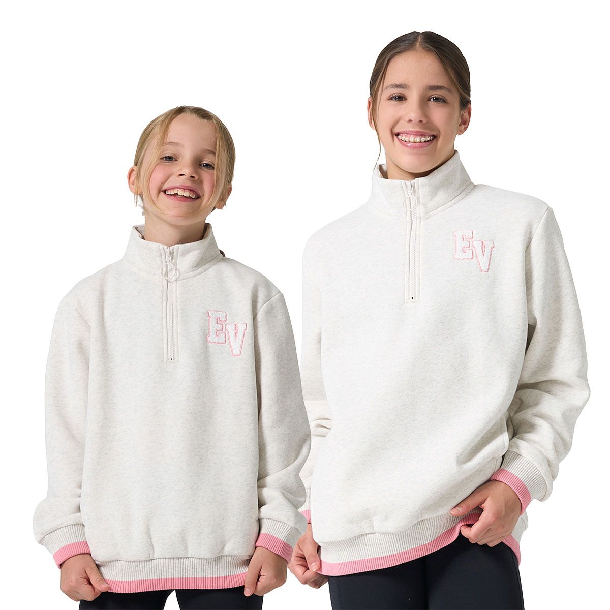 Ell/Voo Junior Freja Fleece Quarter Zip Pullover