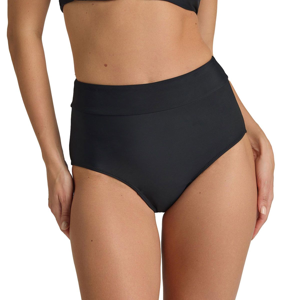 ModiBodi Womens Light Period Hi Waist Bikini Swim Briefs