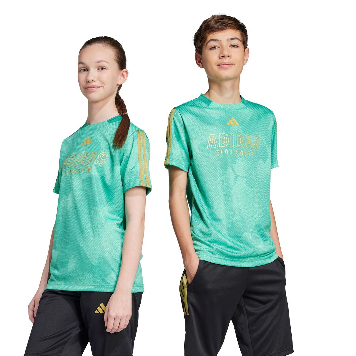 adidas Junior Hot Colors of Football Tee