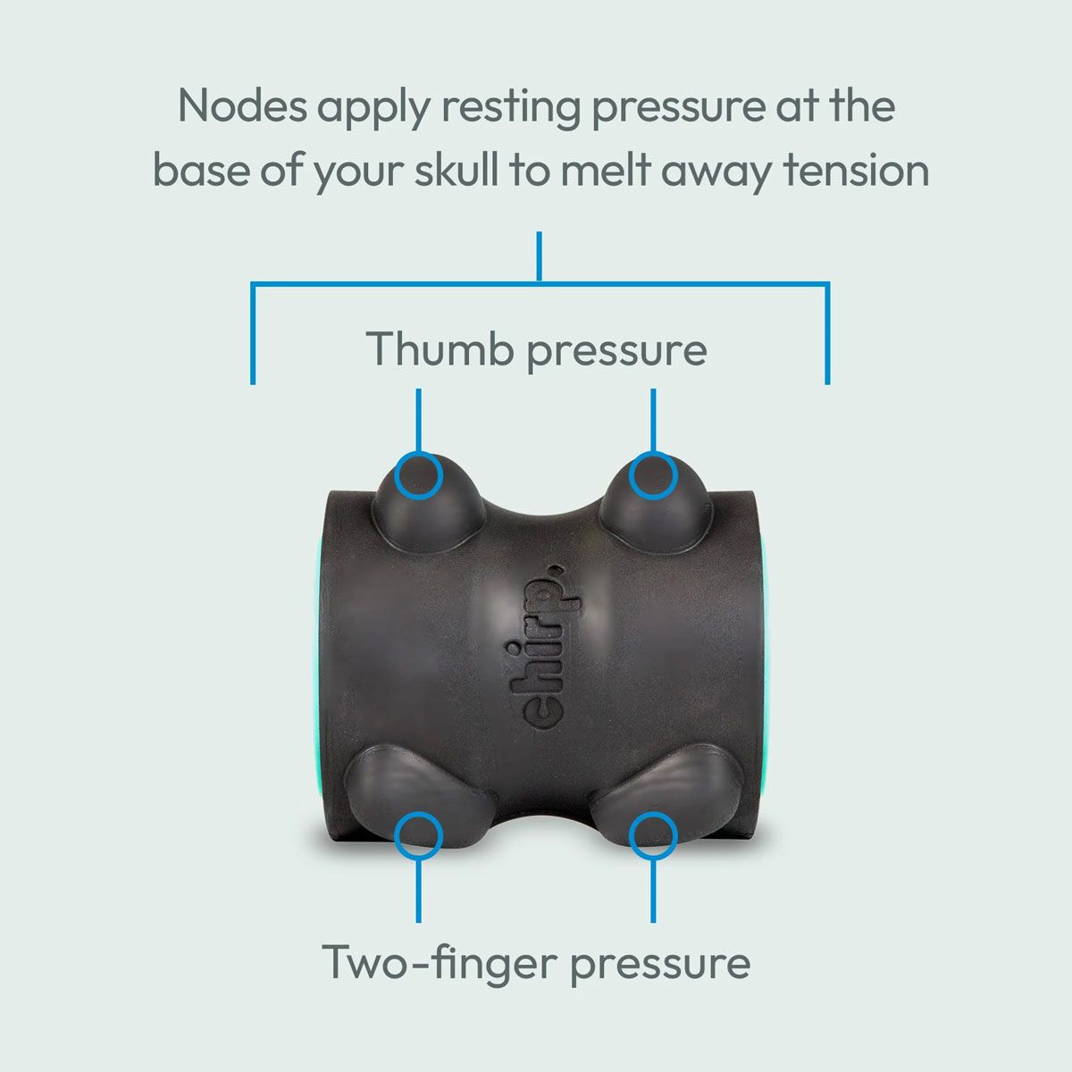 Chirp Wheel XR 4 Inch Neck and Head Foam Roller