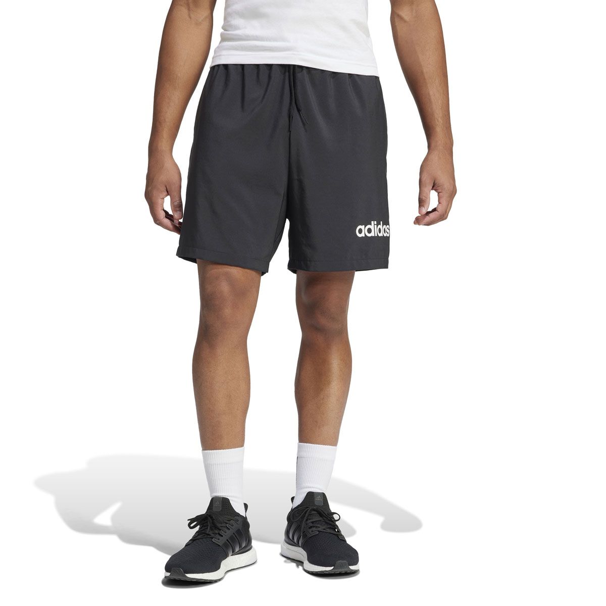 adidas Mens AEROREADY Essentials Chelsea Linear Logo Shorts