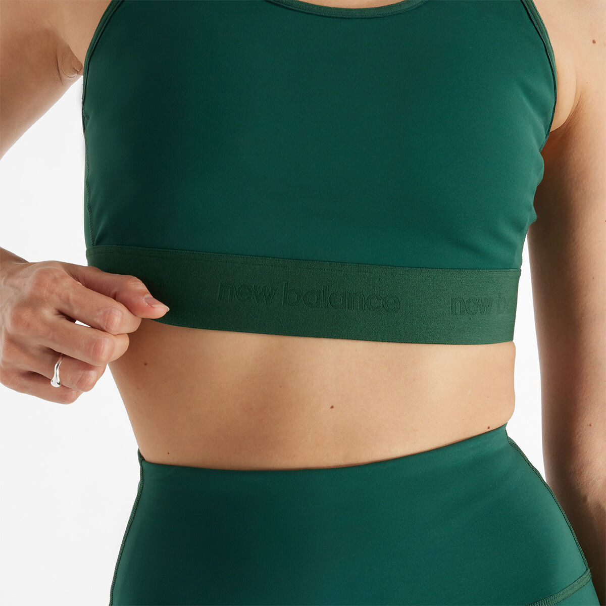 New Balance Womens NB Sleek Medium Support Sports Bra