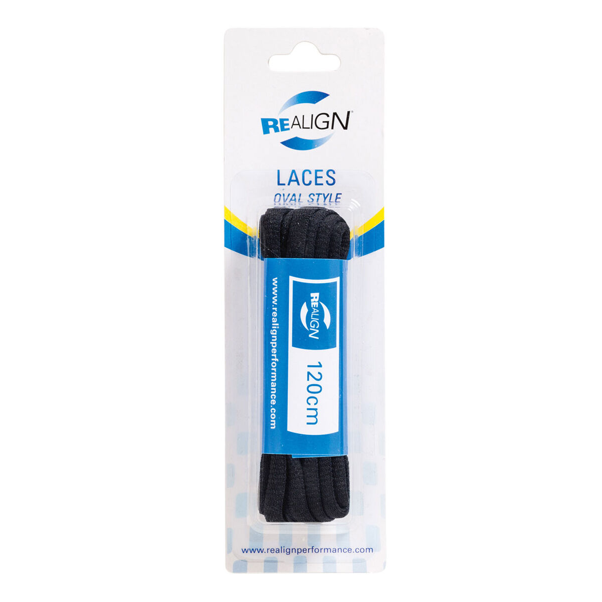 Realign Oval 120cm Shoe Laces White