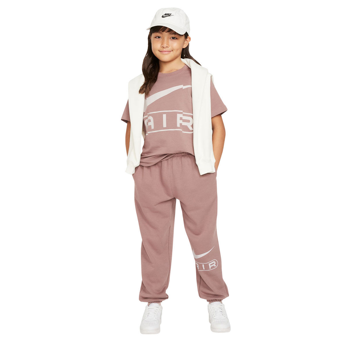 Nike Air Junior Sportswear French Terry Track Pants