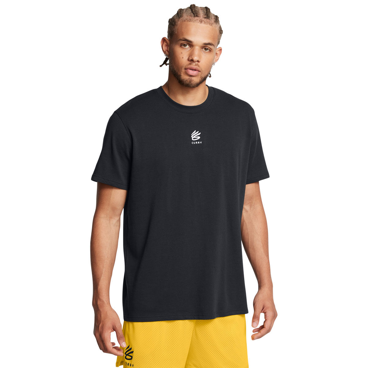 Under Armour Curry Mens Heavyweight Logo Basketball Tee