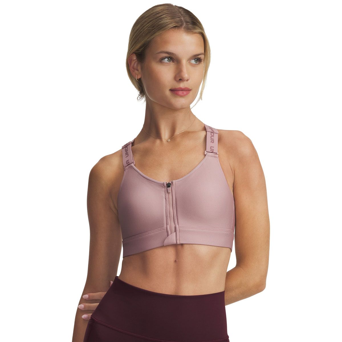 Under Armour Womens Infinity Zip 2.0 High Support Sports Bra