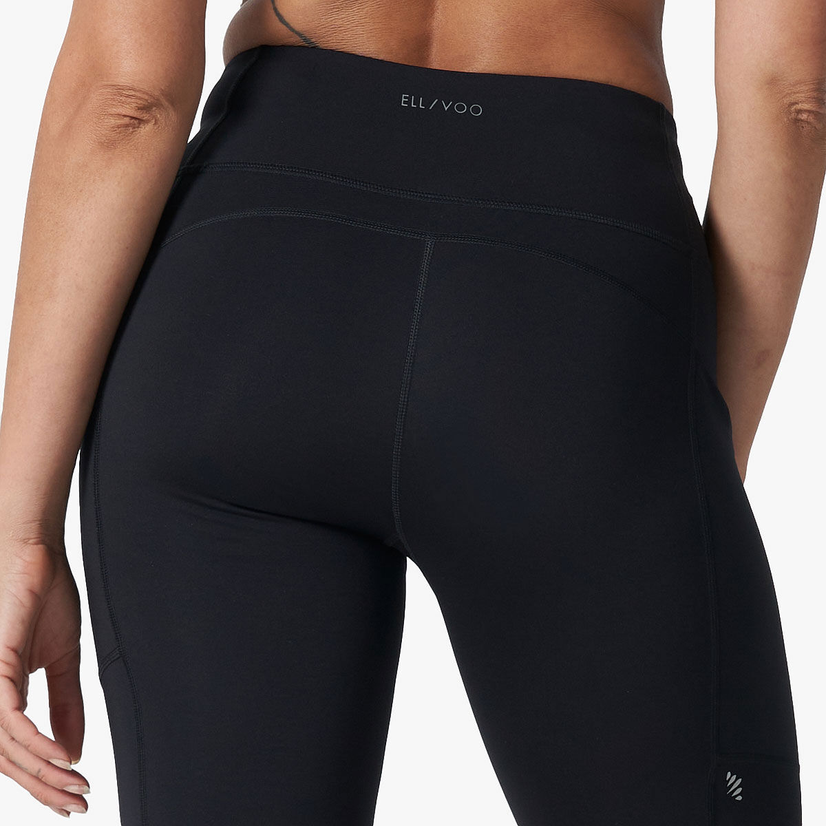 Ell/Voo Womens Essentials 9 Inch Pocket Short Tights