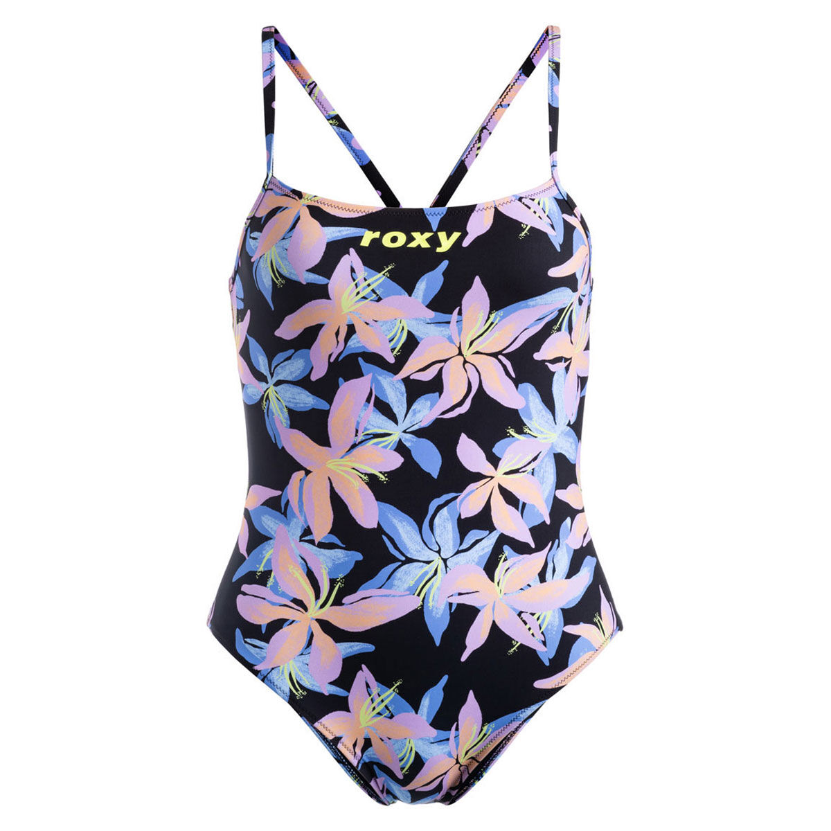 Roxy Womens Active Basic One Piece Swimsuit Swimsuit