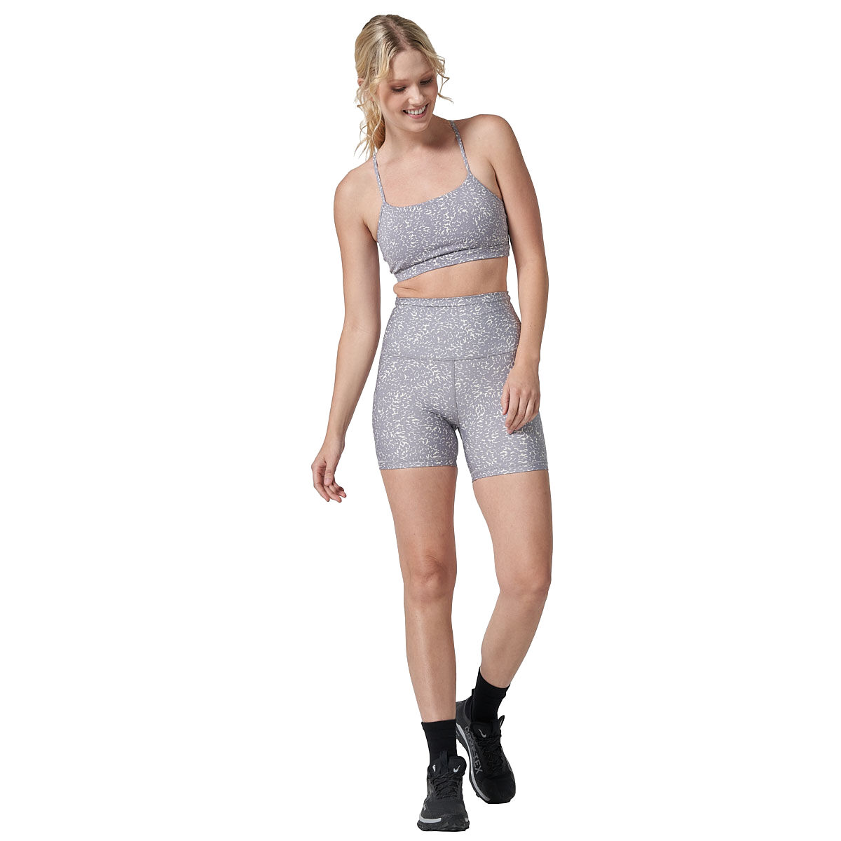Ell/Voo Womens Kyrie Crop Sports Bra