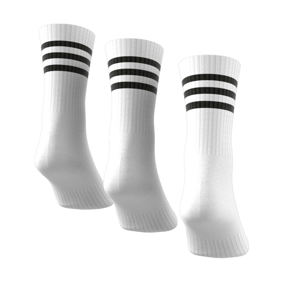 adidas 3-Stripes Cushioned Crew Socks